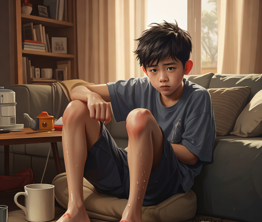 熬夜作息不规律 免疫力下降诱发脚气复发